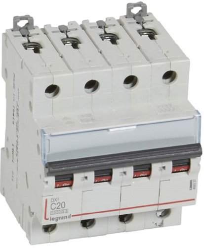 Выключатель автоматический Legrand DX3-E 10000 4п 20А C 16кА картинка